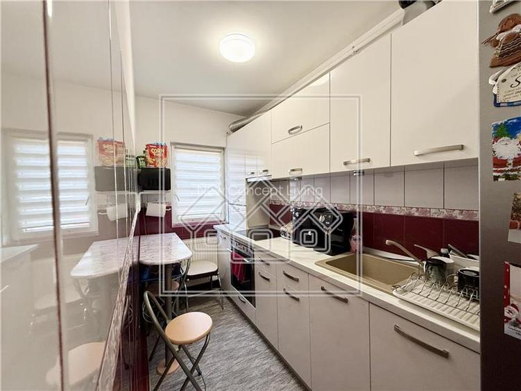 Apartament de vanzare in Sibiu - 2 camere + balcon - Etaj 2 - - 9