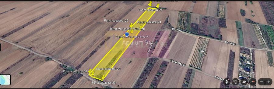 Teren 16.300 mp Mogoșești, investiție și parcelare | Adunatii Copaceni - 5