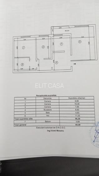 Apartament 3 camere, etajul 3/4, zona Tudor Vladimirescu - 9