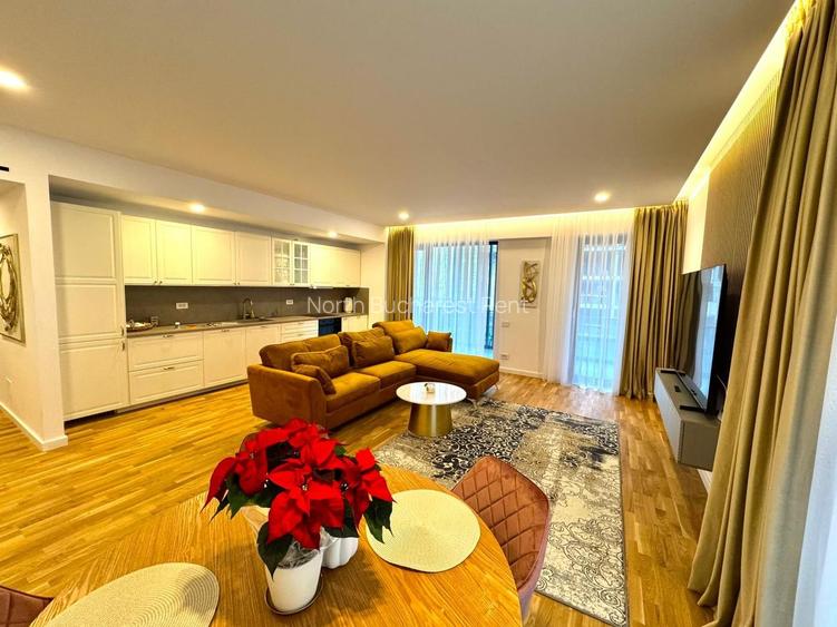 APARTAMENT 3 CAMERE DE INCHIRIAT PIPERA | LUX | PARCARE INCLUSA - 2