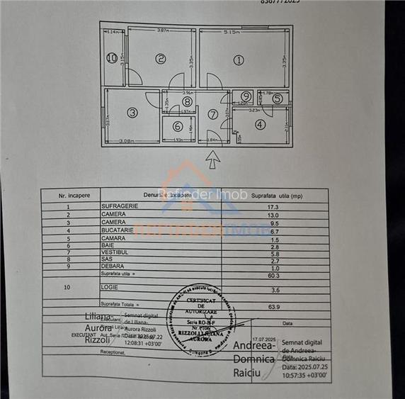 Apartament de vanzare cu 3 camere, zona Dristor - 4