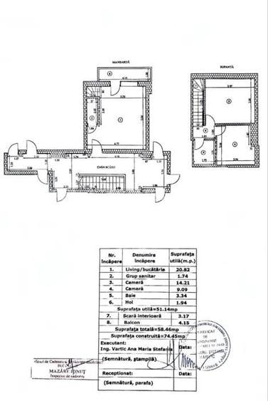 Vânzare, apartament 3 camere, zona Pacii - 8