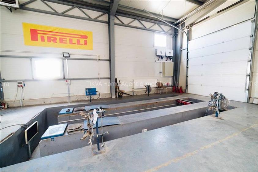 Imobil industrial - service auto complet echipat (Gheorgheni, str. Kossuth Lajos - 21