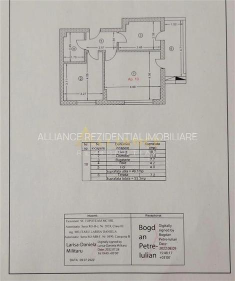 Apartament 2 camere decomandat cu gradina - 14