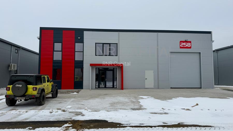 Hala 600 mp | TBM Park Chitila | Curte 460mp | Birouri | TIR - 2