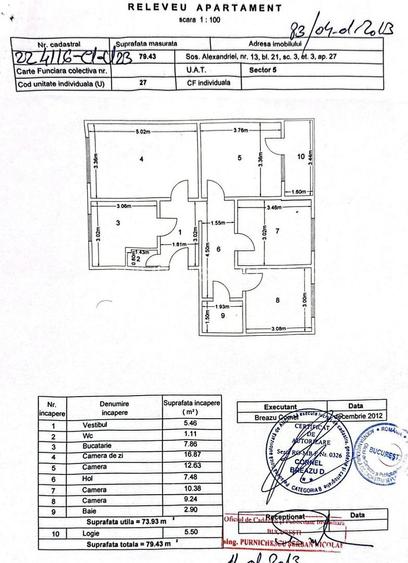 Apartament 4 camere vânzare Șos. Alexandriei 13, Sector 5, lângă Lidl - 1