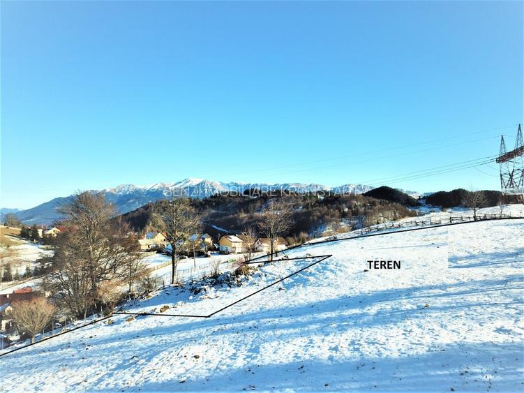 Teren unic in Fundata - 3