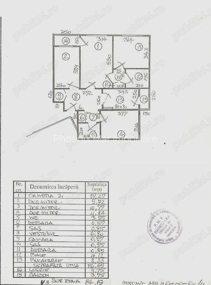 Vanzare ap. 4cam, etaj 2 din 8 , bloc 1983, anvelopat, LIDL Pantelimon - 7