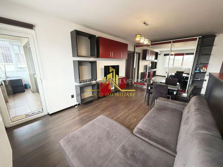 2 camere, spatios, mobilat modern, bloc nou, balcon, zona VIVO - 2