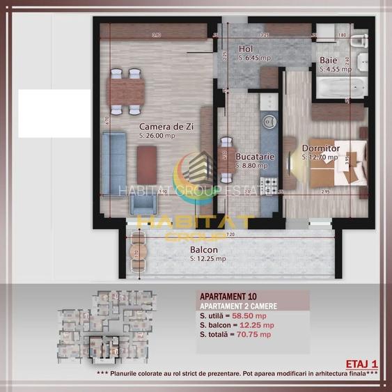 Pallady 2 camere decomandat 71 mp in bloc tip boutique - 3