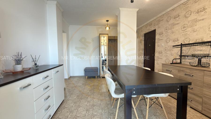 Inchiriere Apartament 2 camere Etaj I, MV2, Str. Ady Endre – Carei - Comision 0% - 11