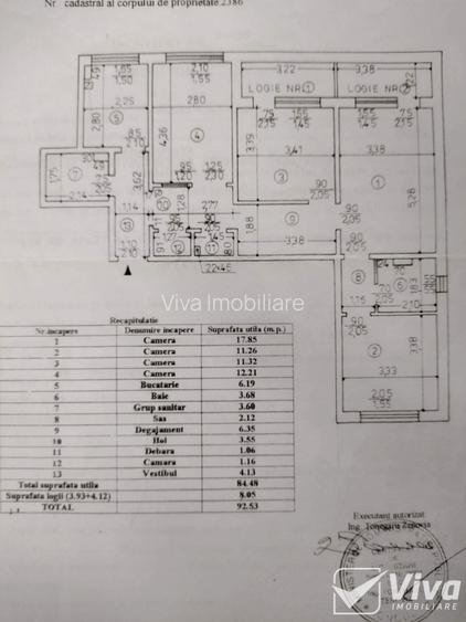 Parcul Voievozilor – Ap 4 camere, 93 mp, Mobilat si Utilat - 12