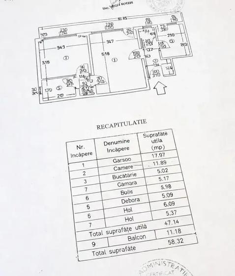 Apartament 2 camere | Metrou 1 Mai - 13