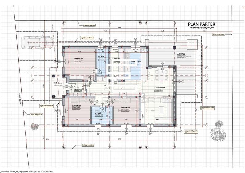 Casă individuală 4 camere, 130 mp utili, teren 500 mp, Cisnădie - 1