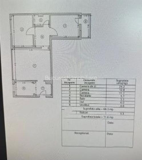 Apartament 3 Camere,Drumul Taberei,Amenajat,centrala,Liber - 10