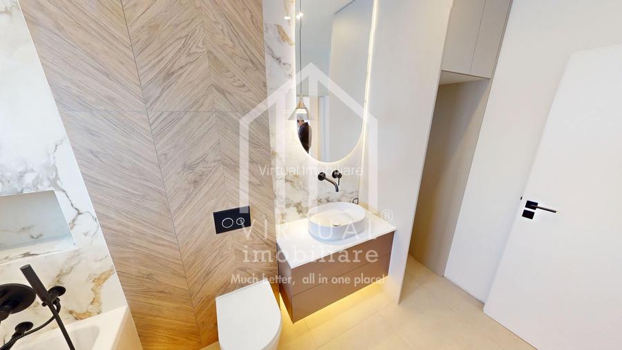 Ap. cu 3 camere-etaj intermediar, mobilat partial -75mp utili + terasa - 12