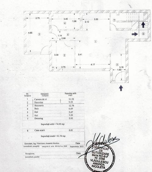 Parter + mansarda 4 camere - sector 2/Doamna Ghica ,casa la pret de apartament - 12