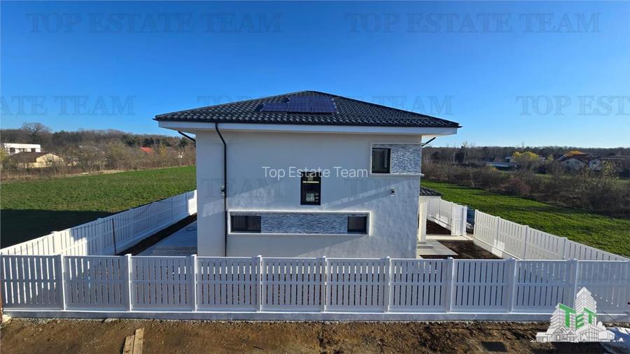 Vila de lux, independenta energetic, 255mp, 650mp teren, langa Padurea Snagov, j - 2