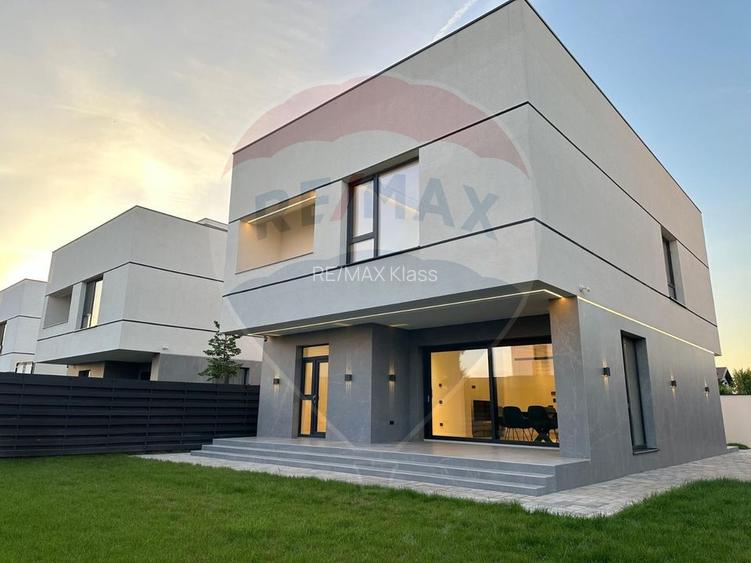 Vila moderna de inchiriat cu 5 camere, prima inchiriere - 39