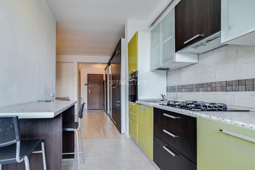 NOU! 2 camere  mobilat si utilat, Zona Baneasa, Bloc 2010! - 10