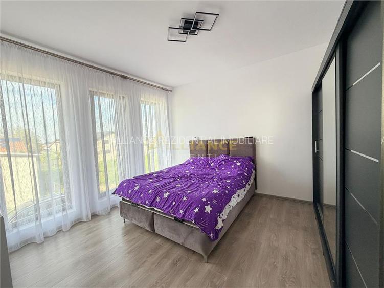 Duplex mobilat si utilat  - 4 camere -2 bai - 6