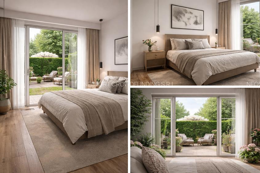 Ap 2 camere +curte 49 mp utili, Bloc 2026, INCALZIRE IN PARDOSEALA, 2 lifturi - 3