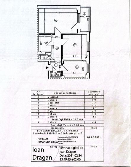 Apartament 2 camere Teiul Doamnei Lacul Tei - 1