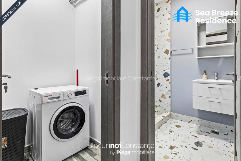 ✅Apartament mobilat | 52m² utili + terasă 10m² | Sea Breeze, Mamaia Nord - 14