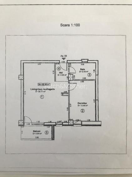2 camere, la inchiriat, in Vivalia Grand - zona Centrala - 1
