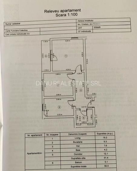 Apartament 2camere decomandat,mobilat/utilat, parcare inclusă Cristian - 18