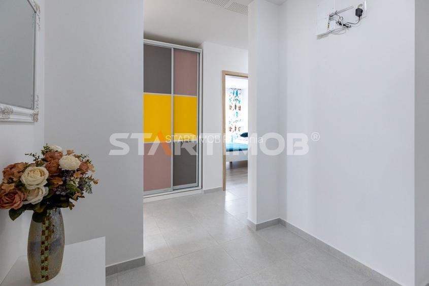 Apartament mobilat  3 camere Urban Plaza cu parcare - 12