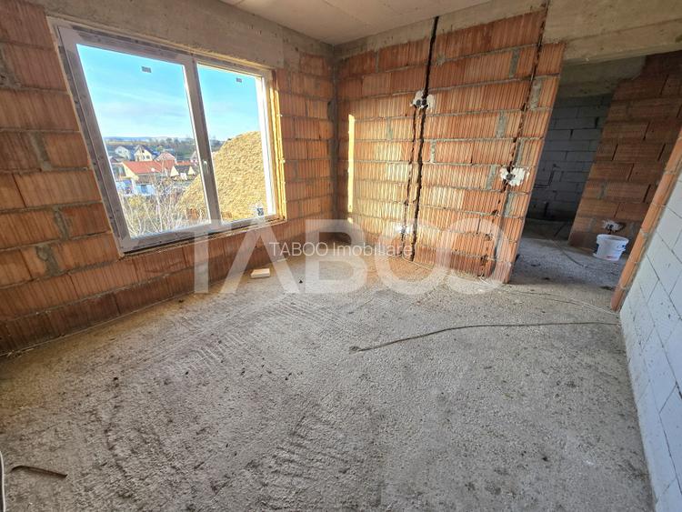 Casa tip duplex de vanzare 120 utili teren 300 mp Sura Mica Sibiu - 11