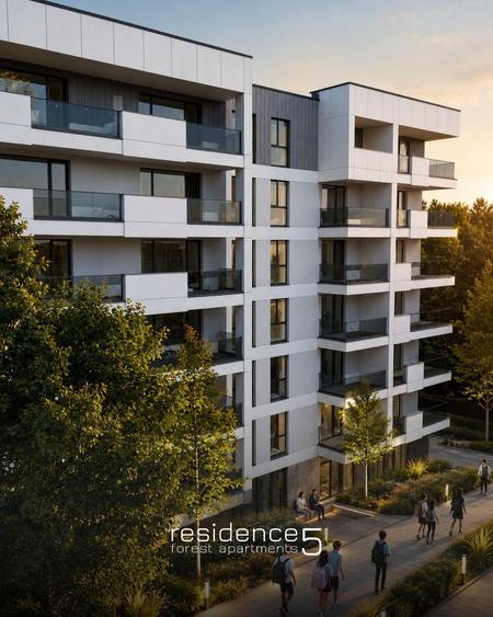 Apartament finalizat Residence5 – lângă școlile private, în zona Iancu Nicolae