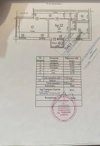 Apartament cu 2 camere decomandat, zona Mircea cel Batran - 6