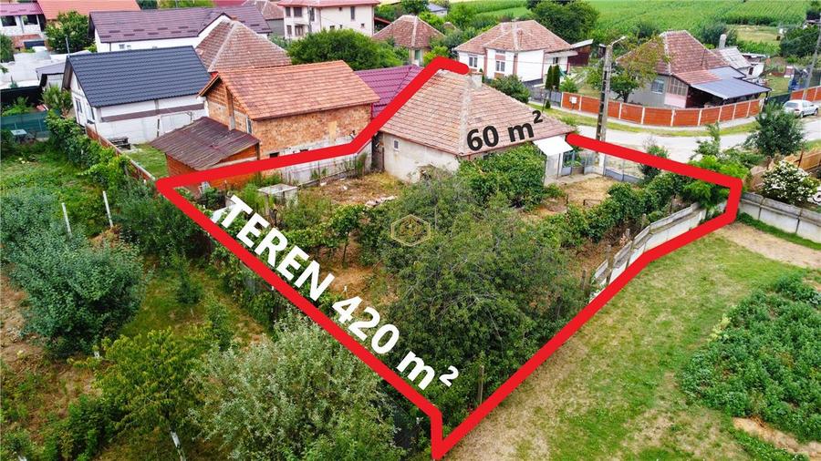 Investitie | Casa individuala si teren 420 m² in Botiz