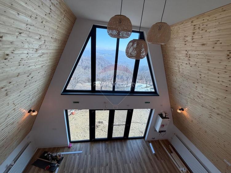 De vanzare Cabana A-Frame cu 1850 mp teren in zona Pucioasa, DB - 6