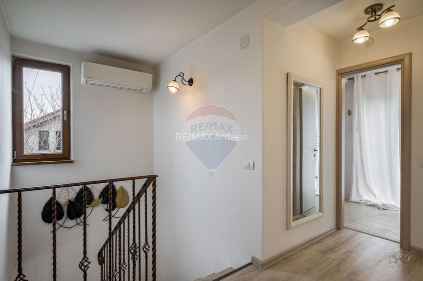 Pipera | 4 camere | semineu + piatra naturala | bucatarie elegantă - 24