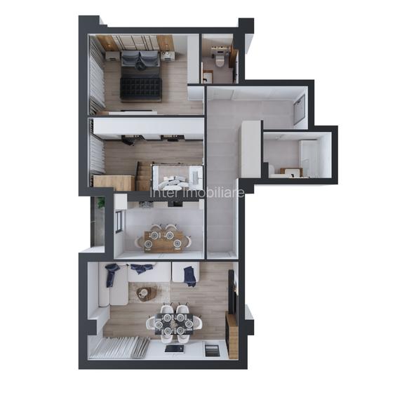 Apartament 3 camere CUG - Rond Tramvai mutare dec 2026, COD 152348 - 4