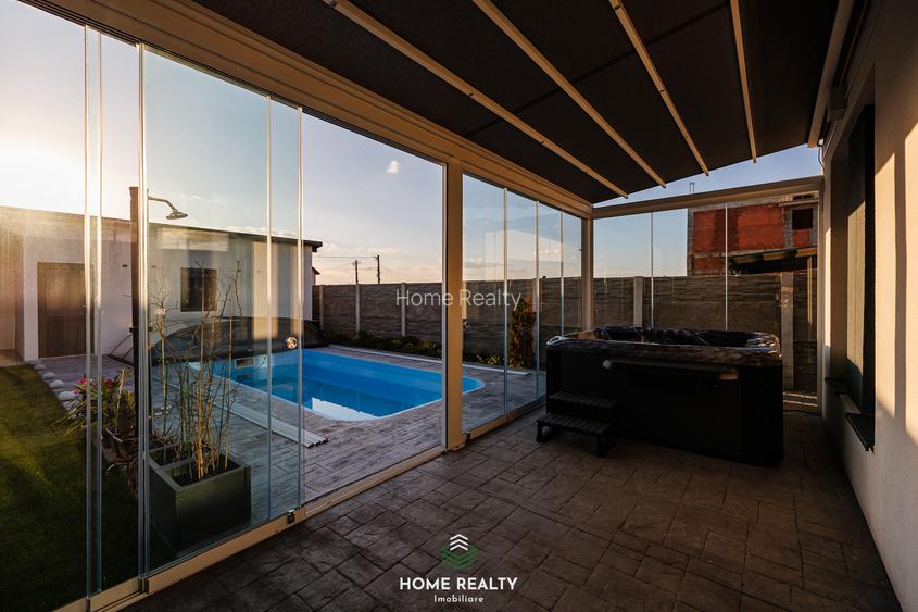 Duplex - 4 cam I PIȘCINĂ I Pompă de căldură I PANOURI SOLARE I Săcălaz. - 33