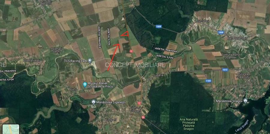 Snagov, CIolpani, Deschidere 61m DN1, Teren Intravilan 4906mp - 8