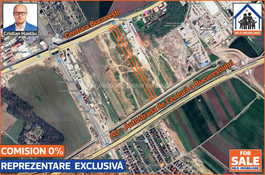 Teren 20k mp intravilan situat intre centura si A0 - Berceni IF - 6