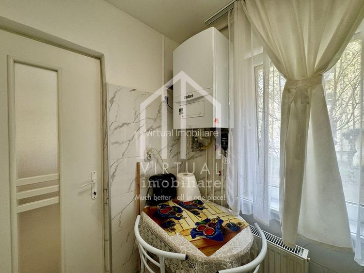 Garsoniera mobilata, 28mp utili, parter inalt, zona Ipas - 2