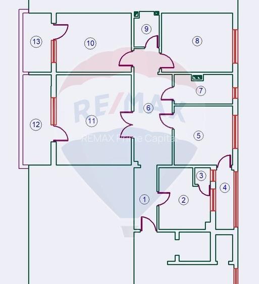 Apartament cu 4 camere de vânzare în zona Dacia - 22