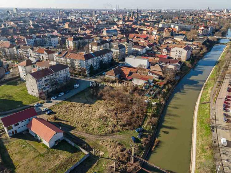 Teren pentru bloc, cu 2 fronturi, Malul Begăi, zona Traian - Timisoara - 3