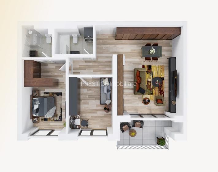Apartament nou cu 3 camere 2 bai de vanzare in complexul Scala Cetate - 12