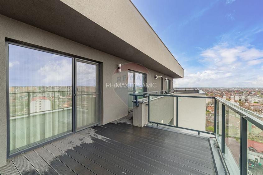 Apartament tip PENTHOUSE, 3 camere de vânzare, posibil RATE, Adora UTA - 20