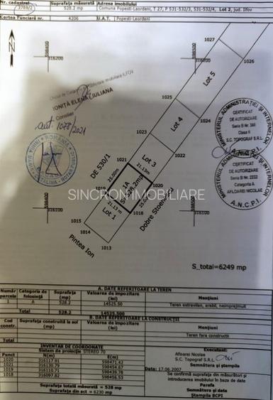 Teren 528 mp DN4 - A0 - Popești Leordeni - 4