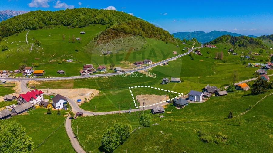 FUNDATA CENTRU | 3.962 mp ASFALT + UTILITĂȚI | Vedere Bucegi - 4