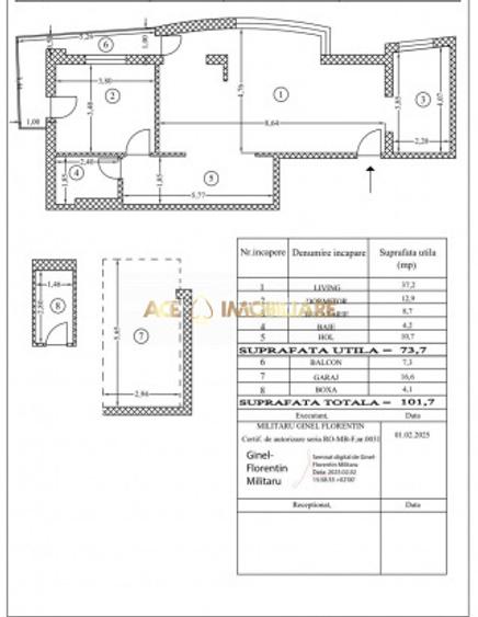 2 Camere de inchiriat | Herastrau | Centrala | Boxa | Parcare | Metrou - 17