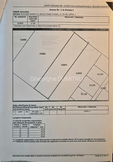 Oportunitate de investitie, Teren 2139 mp, Drumul Dealu Frumos, Sector 4 - 11